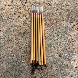 Chinese Watercolor Painting Calligraphy Little Red Brush 小红毛 Hook Line Set of 6